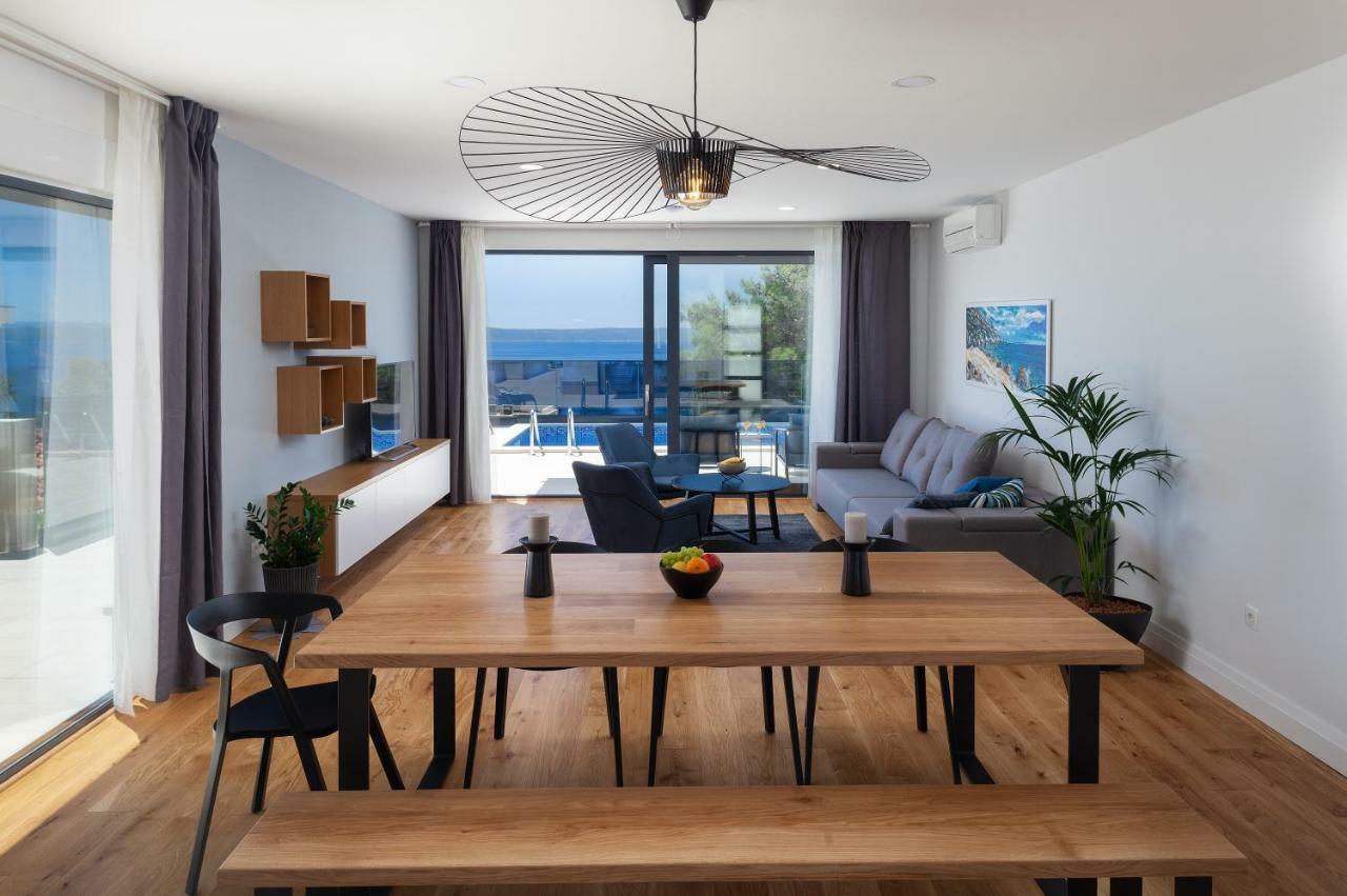 Villa Mira With Fantastic Sea View Makarska Bagian luar foto