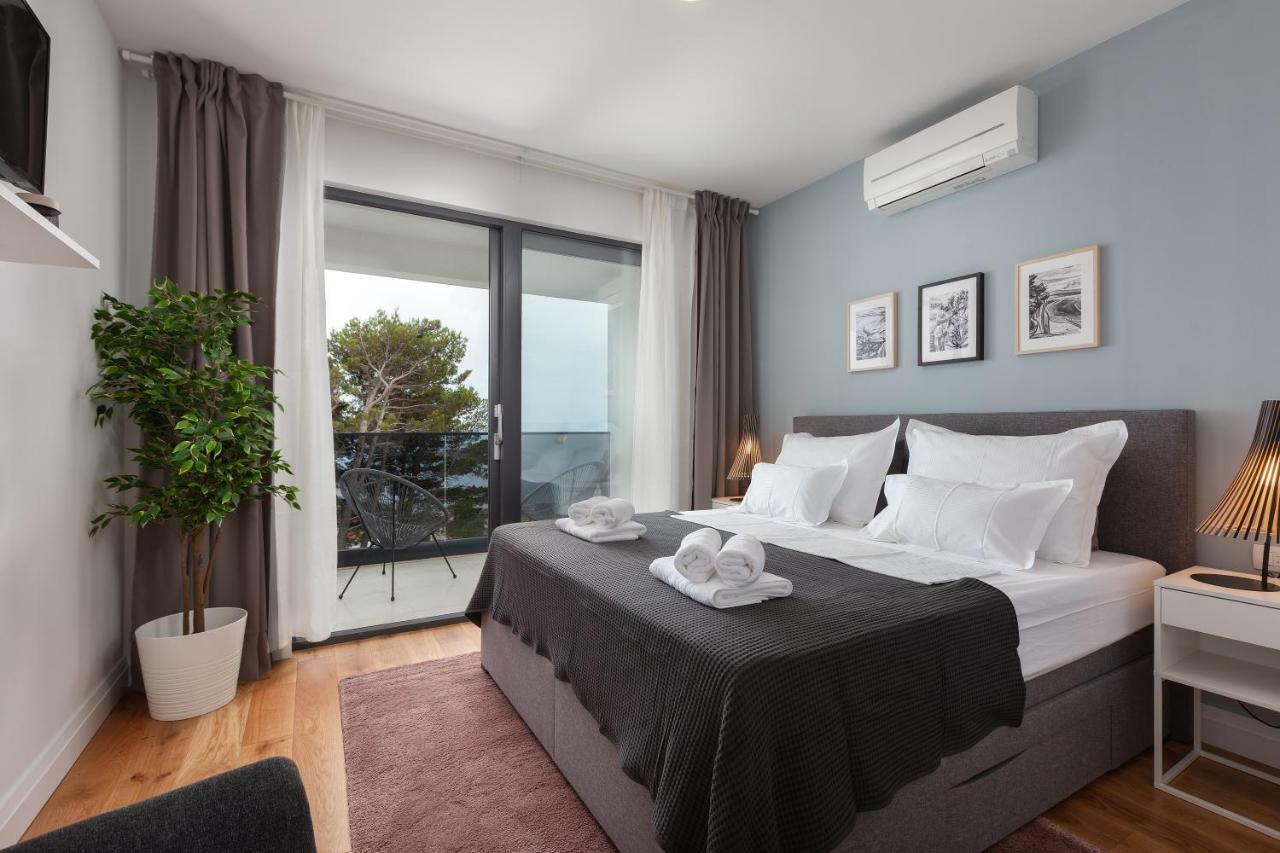 Villa Mira With Fantastic Sea View Makarska Bagian luar foto