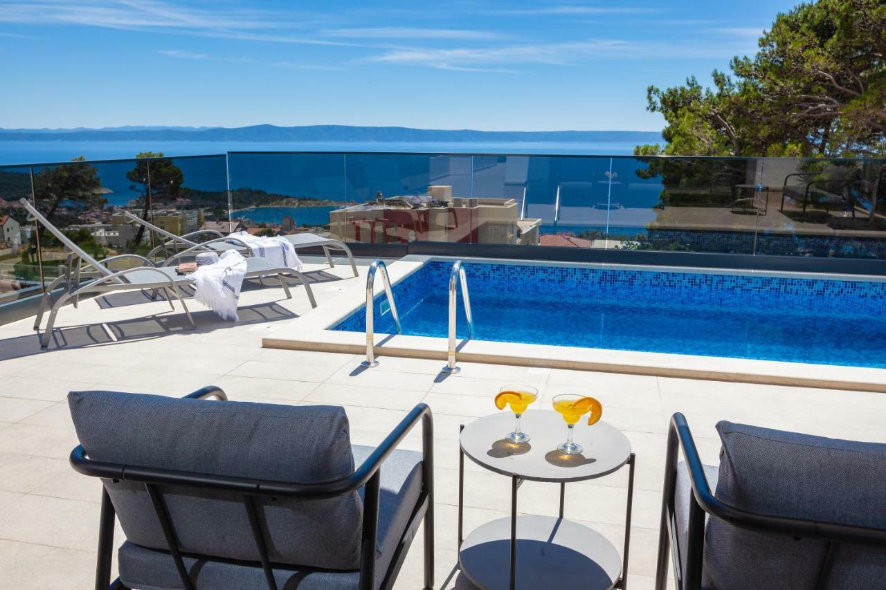 Villa Mira With Fantastic Sea View Makarska Bagian luar foto